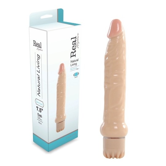 REALISTICO DILDO REALE RAPIMENTO URAGANO 7.5"