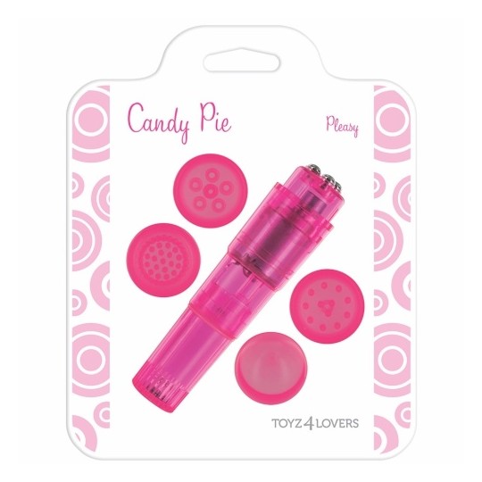 ROSA CANDY PIE PLEASY VIBRATORE