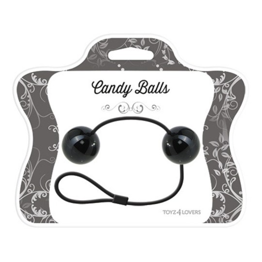BOLAS VAGINAIS CANDY BALLS PRETAS