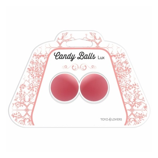 BOLAS VAGINAIS CANDY BALLS LUX ROSA