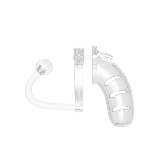 МОДЕЛЬ 11 КЛЕТКА ДЛЯ ЦЕЛОМУДРИЯ С ПРОБКОЙ - 4,5 / 11,5 СМ