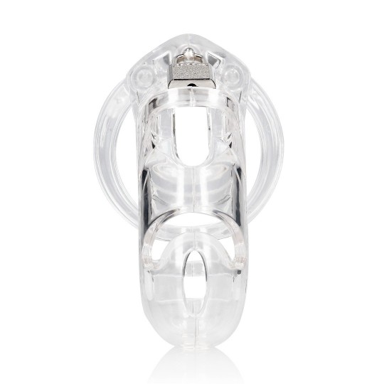 MODEL 26 - CHASTITY CAGE - 4.5\'\' / 11,5 CM - TRANSPARENT