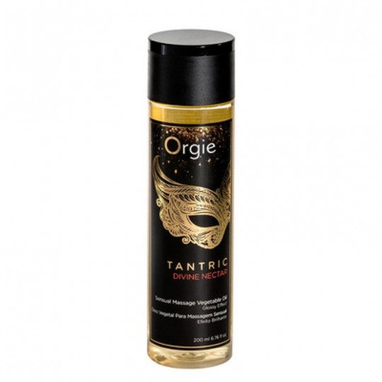 ORGIE TANTRIC DIVINE NECTAR SHINING EFFECT MASSAGE OIL 200ML
