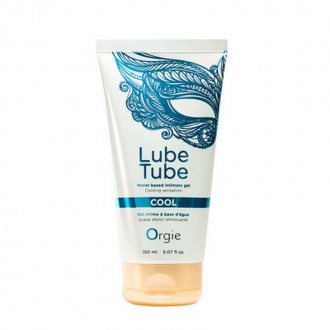 СМАЗКА НА ВОДНОЙ ОСНОВЕ С ОХЛАЖДАЮЩИМ ЭФФЕКТОМ LUBE TUBE 150ML ORGIE