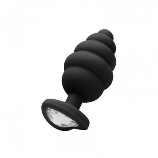 РЕБРИСТАЯ ВИЛКА С БРИЛЛИАНТОВЫМ СЕРДЦЕМ - ОБЫЧНАЯ